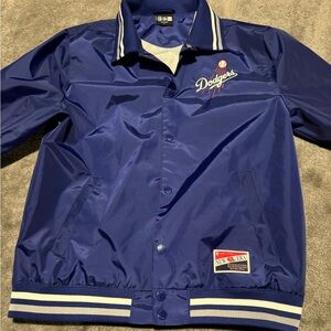 New Era Royal Blue Dodgers Varsity Jacket
